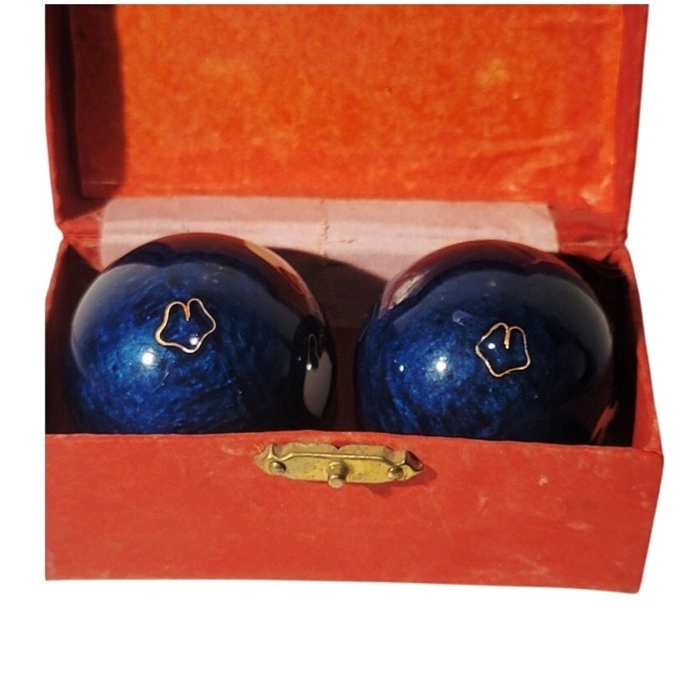 Baoding Chinese Balls Panda Musical Healing Hand Therapy in Original Box - Picture 3 of 10